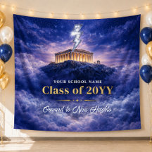 Mount Olympus Klass Examenbanner, Anpassad Student