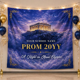 Mount Olympus Studentenbal Banner, Anpassad Hemkom