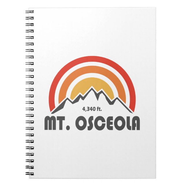 Mount Osceola New Hampshire Anteckningsbok (Framsidan)