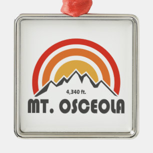 Mount Osceola New Hampshire Julgransprydnad Metall