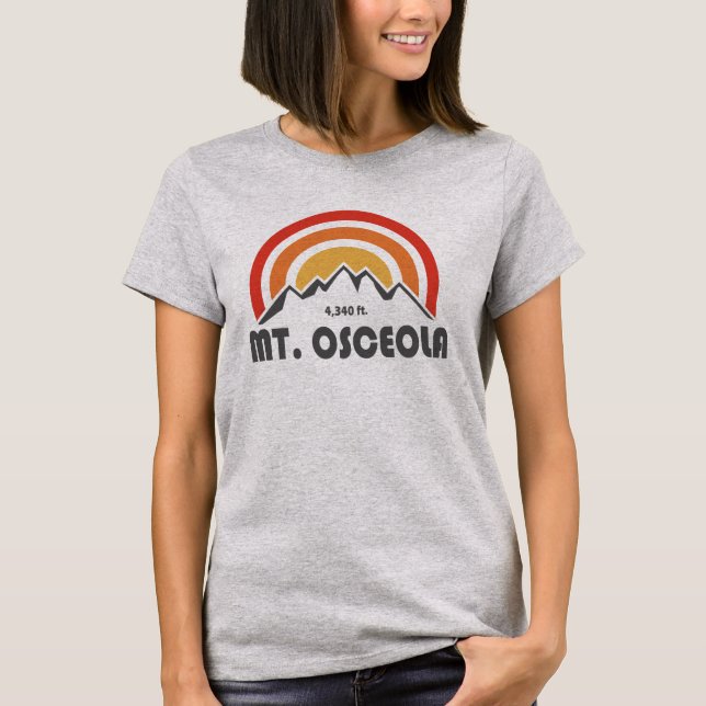 Mount Osceola New Hampshire T Shirt (Framsida)