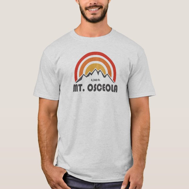 Mount Osceola New Hampshire T Shirt (Framsida)