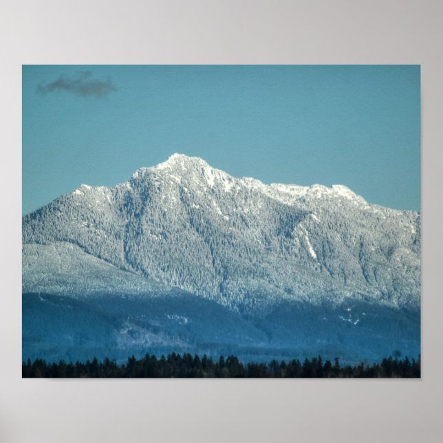Mount Pilchuck Poster (Framsidan)
