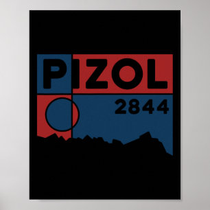 Mount Pizol Fem Sjöar Vandring Mountainbike Vandri Poster