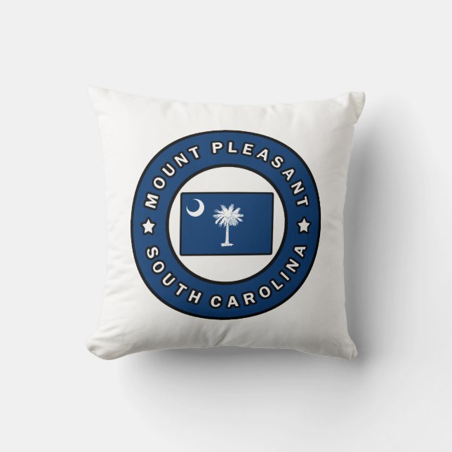 Mount Pleasant South Carolina Kudde (Framsida)