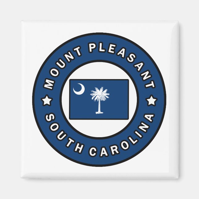 Mount Pleasant South Carolina Magnet (Framsidan)
