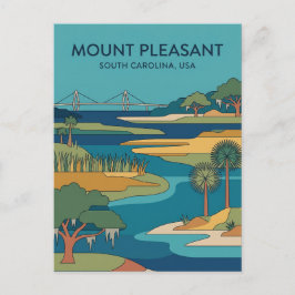 Mount Pleasant, South Carolina, USA USA Vykort