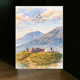 Mount Prau, Central Java Äventyrsresor Vykort