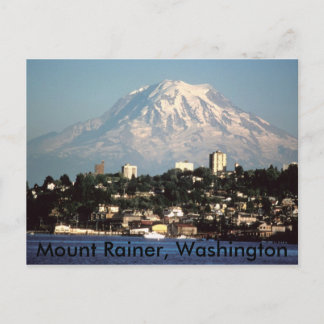 Mount Rainer, vykort i Washington