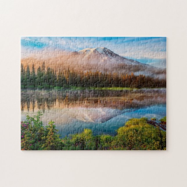 Mount Rainier Game Puzzle Pussel (Horisontell)