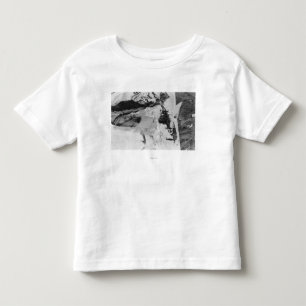Mount Rainier glaciärklättrare för WA Nisqually T-shirt