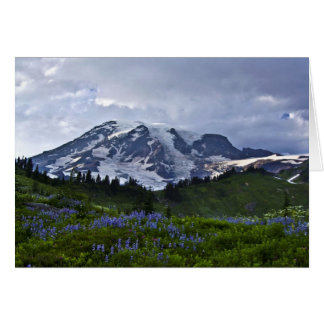 Mount Rainier Hälsningskort