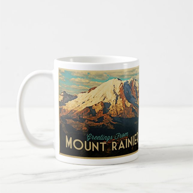 Mount Rainier Kaffemugg (Vänster)