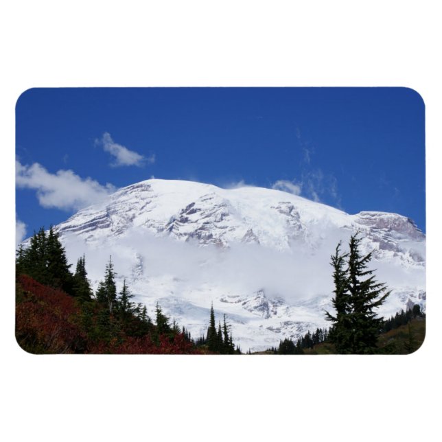 Mount Rainier Magnet (Horisontell)