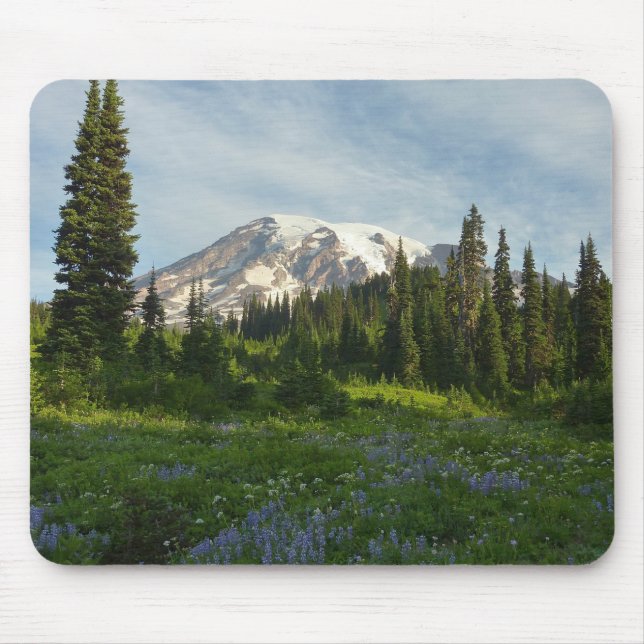 Mount Rainier Morgonljus Musmatta (Framsidan)