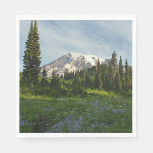 Mount Rainier Morgonljus Pappersservett