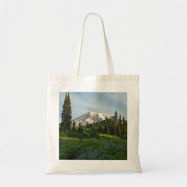 Mount Rainier Morgonljus Tygkasse (Framsidan)