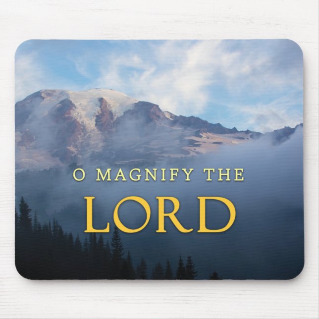 Mount Rainier Mousepad Musmatta (Framsidan)