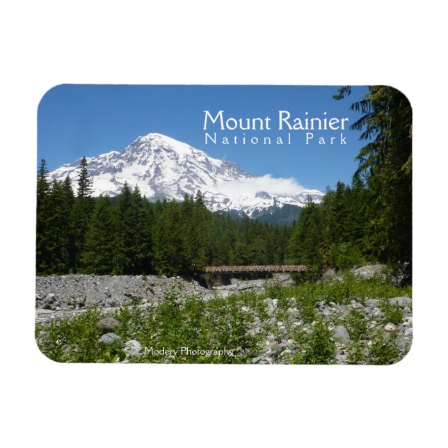 Mount Rainier N.P. (Longmire) Magnet (Horisontell)