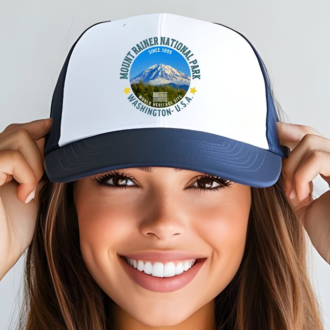 Mount Rainier National Park Hat – Washington Keps (Skapare uppladdad)