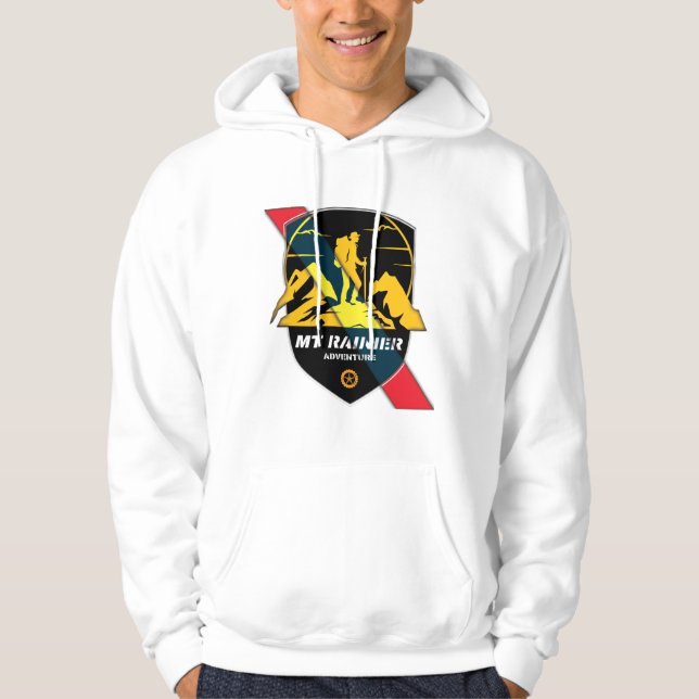Mount Rainier National Park   Hoodie (Framsida)