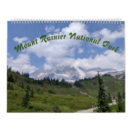 Mount Rainier National Park-kalender Kalender