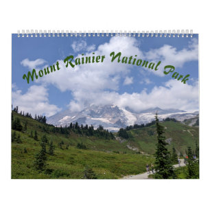 Mount Rainier National Park-kalender Kalender