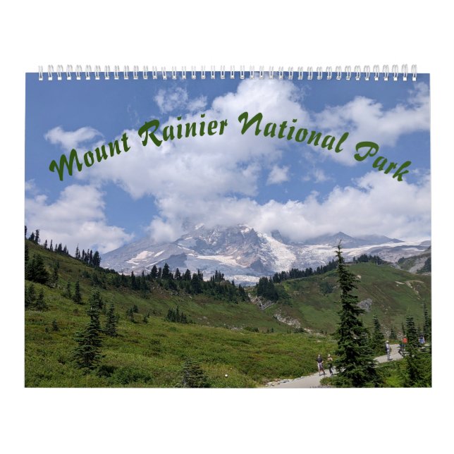 Mount Rainier National Park-kalender Kalender (Omslag)
