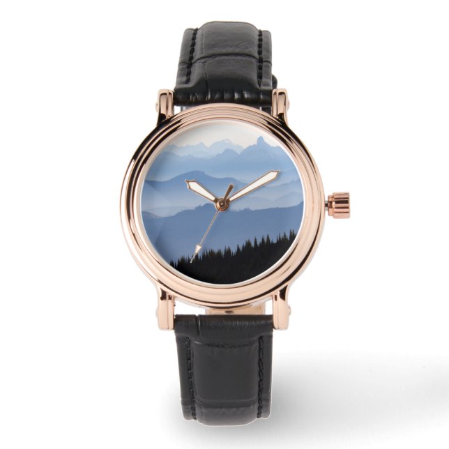 Mount Rainier National Park | Kaskadbergen Armbandsur (Framsida)