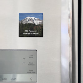 Mount Rainier National Park Photo Magnet