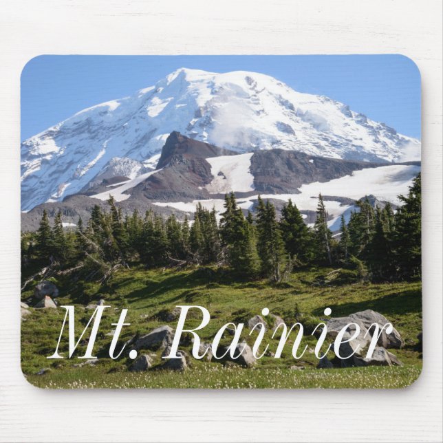 Mount Rainier National Park, WA. Spray Park Musmatta (Framsidan)