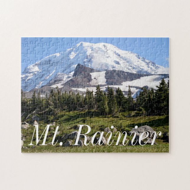 Mount Rainier National Park, WA. Spray Park Pussel (Horisontell)