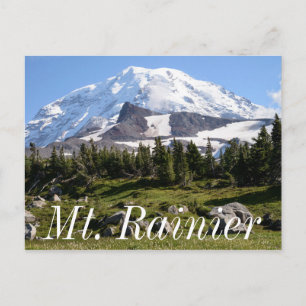 Mount Rainier National Park, WA. Spray Park Vykort
