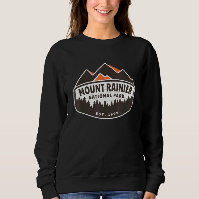 Mount Rainier National Park Washington Est 1899 So T Shirt (Framsida)