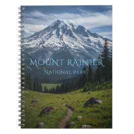 Mount Rainier National Park | Washington Resa Anteckningsbok