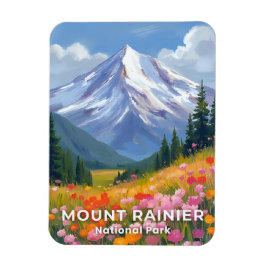 Mount Rainier National Park | Washington Resa Magnet