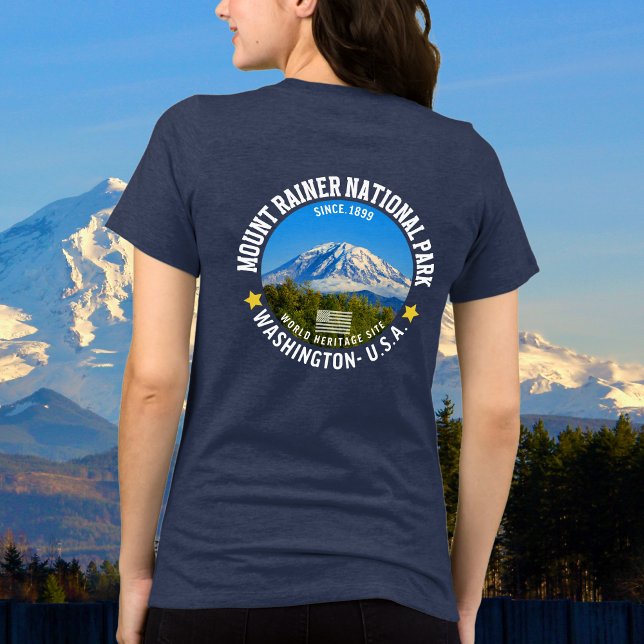 Mount Rainier National Park – Washington T Shirt (Skapare uppladdad)