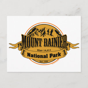 Mount Rainier National Park, Washington Vykort