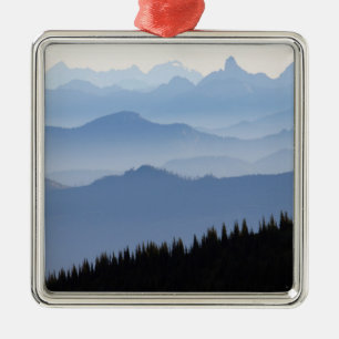Mount Rainier nationalpark Cascade Mountains Julgransprydnad Metall