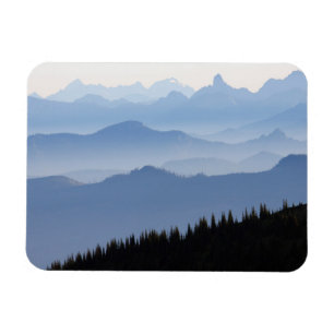 Mount Rainier nationalpark Cascade Mountains Magnet