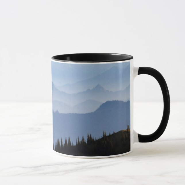 Mount Rainier nationalpark | Cascade Mountains Mugg (Höger)