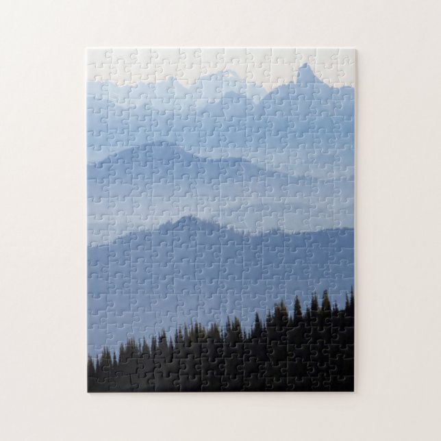 Mount Rainier nationalpark | Cascade Mountains Pussel (Vertikal)