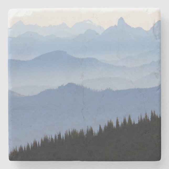 Mount Rainier nationalpark | Cascade Mountains Stenunderlägg (Framsidan)