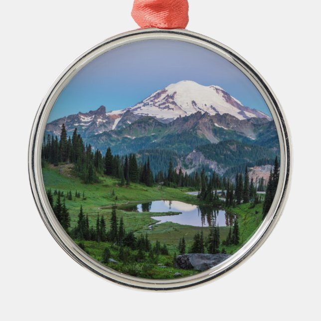 Mount Rainier nationalpark Julgransprydnad Metall (Framsidan)