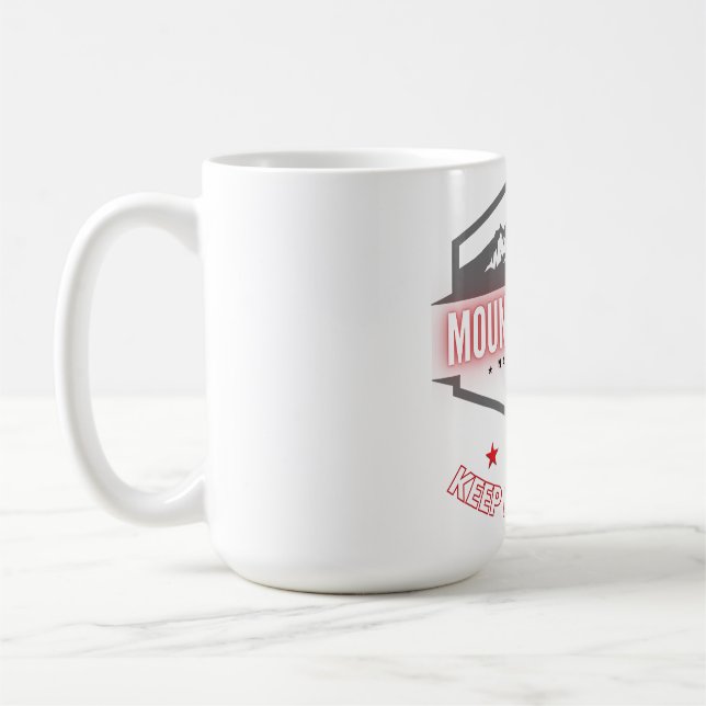 Mount Rainier nationalpark Kaffemugg (Vänster)
