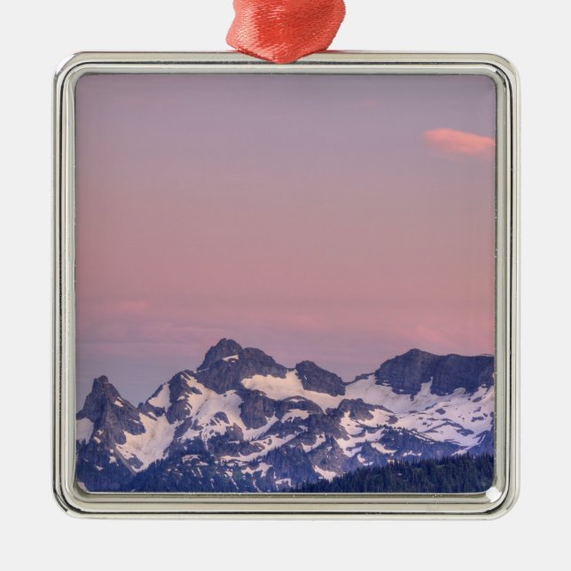 Mount Rainier nationalpark, Sarvent Glaciers Julgransprydnad Metall (Framsidan)