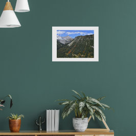 Mount Rainier Nationalpark Scenic Canyon Poster