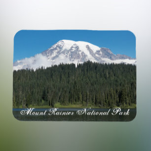Mount Rainier nationalparkfoto Magnet