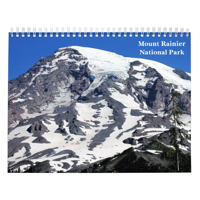 Mount Rainier nationalparkkalender Kalender (Omslag)