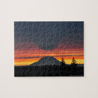 Mount Rainier och dess skugga Pussel